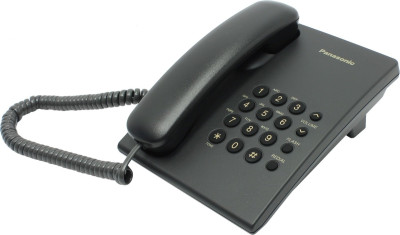 KX-TS2350 Проводной телефон (RUB) Черный