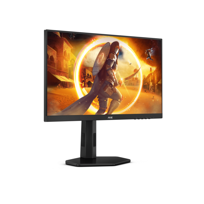 Монитор Игровой 23,8" AOC 24G4X/01 IPS 1920x1080 180Hz 0.5ms 300cd/m 1000:1 2xHDMI DP 2x2W Black