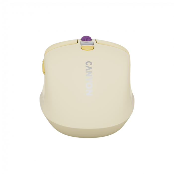 CANYON mouse MW-26 LCD Silent Dual Mode Wireless Yellow