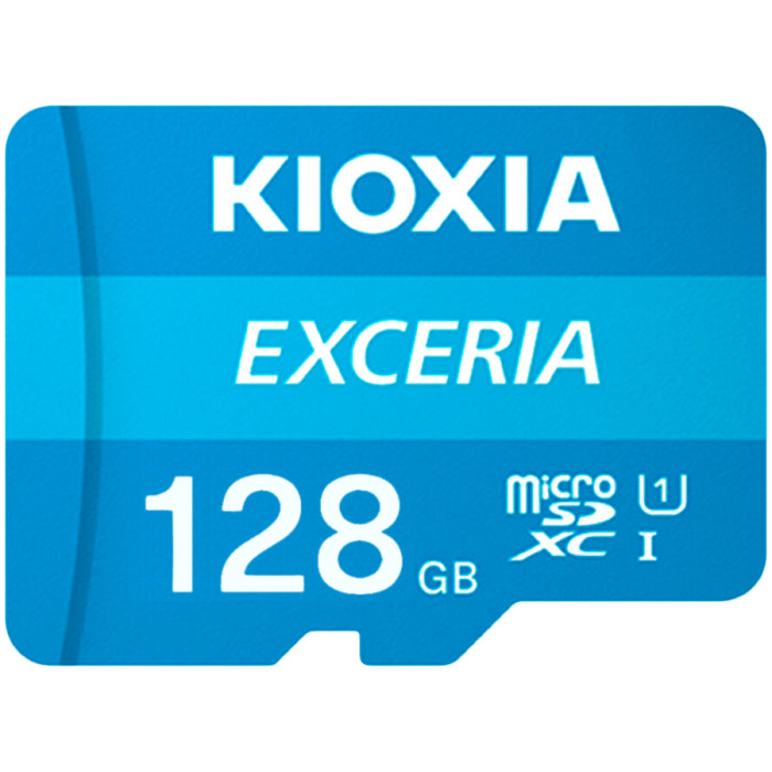 KIOXIA LMEX2L128GG2; 128GB microSD KIOXIA Exceria (gen 2) UHS I U3 V30 with adapter
