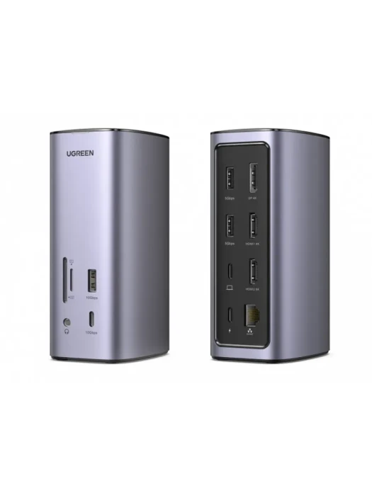 Док-станция UGREEN CM555 USB-C Multifunction Docking Station Pro 90325