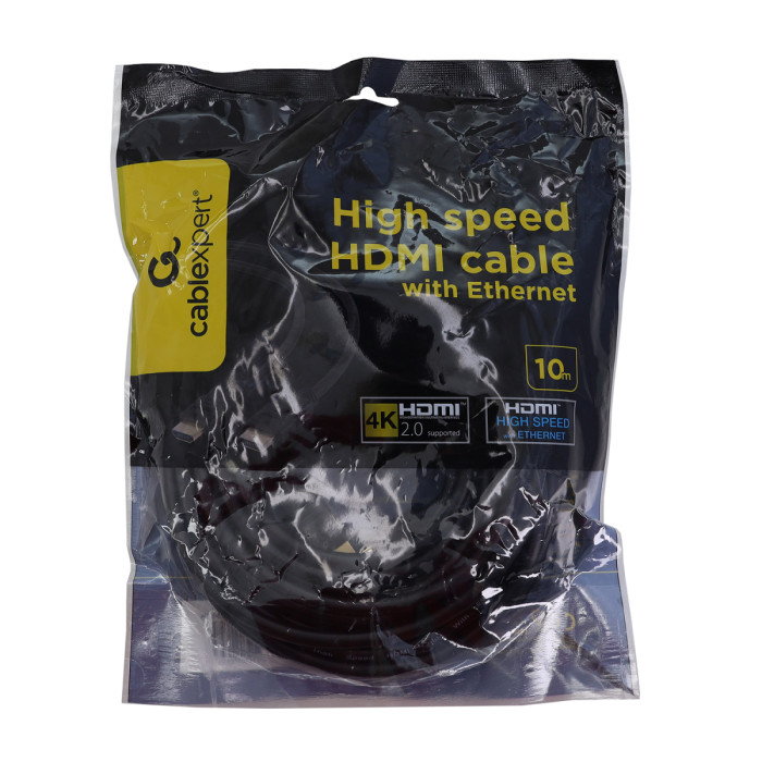 Cable SVGA, HDMI to HDMI, 10m, Cablexpert CC-HDMI4-10M, black