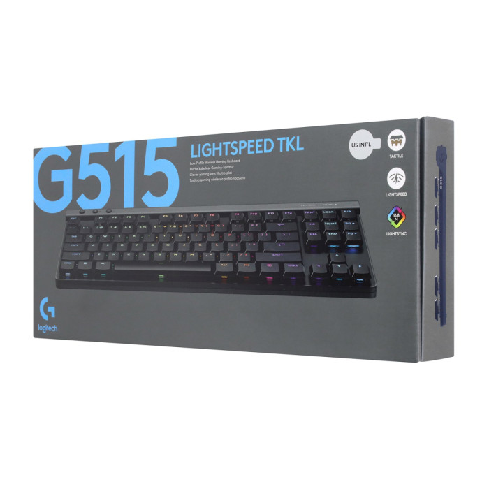 KeyBoard  Bluetooth, Logitech G515 TKL , (920-012538) , BT/wireless/USB, mechanical, black