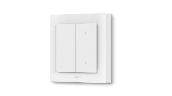 Умный выключатель Aqara Light Switch H2 EU (4 Buttons, 2 Channel)