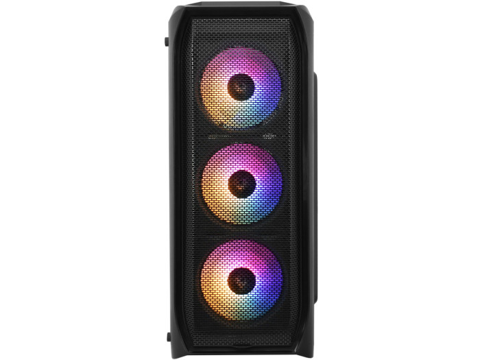 Case ATX midi tower Zalman N5 MF, (без БП), black