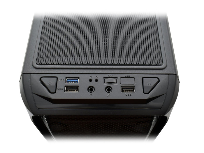 Case ATX midi tower Zalman N5 MF, (без БП), black