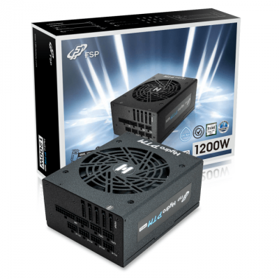 БП FSP Hydro PTM PRO ATX3.0,HPT2-1200M Gen5, 1200W, 80 PLUS Platinum, Full Modular, ATX12V V3.0, PCIe 5.0, Black, Retail