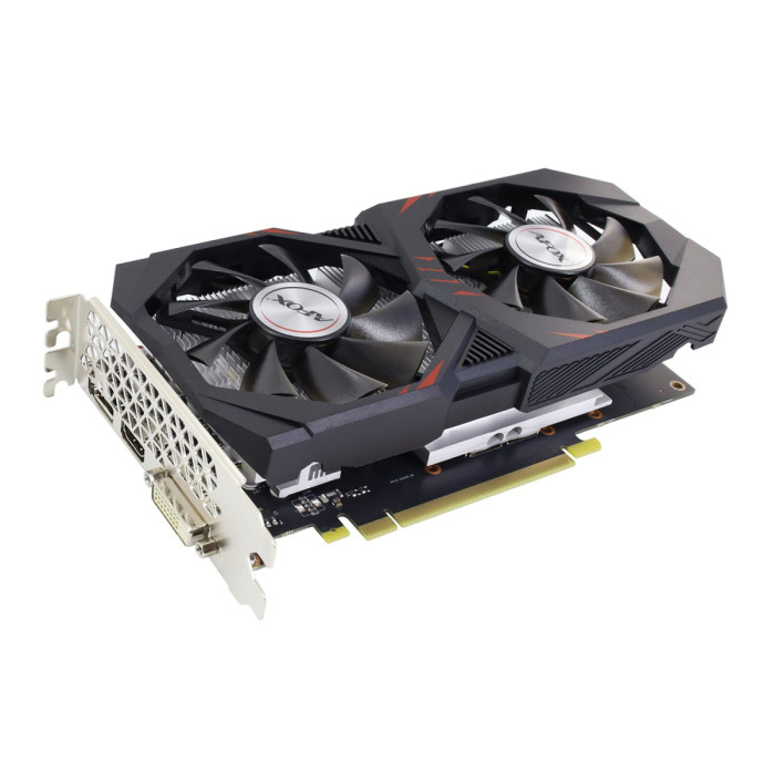 SVGA PCI Express, 6 GB, Afox GTX 1660Ti  [AF1660TI-6144D6H7-V6], DVI/HDMI/DP, GDDR6/192bit