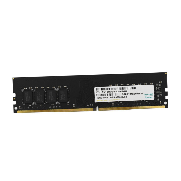 DIMM DDR4 16 GB <3200MHz> Apacer, EL.16G21.GSH, CL22
