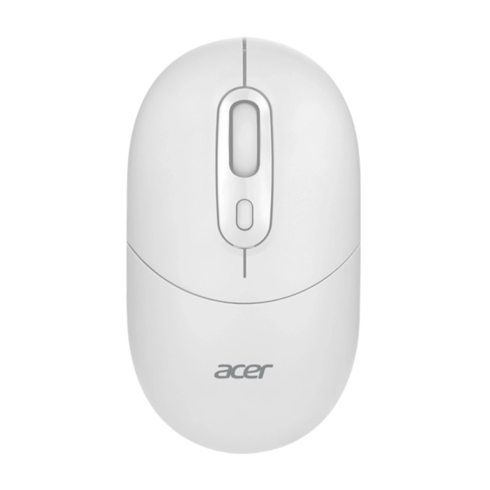 Mouse Acer OMR301, Optical 1600 dpi, Silent, BT/2.4GHz/USB, White