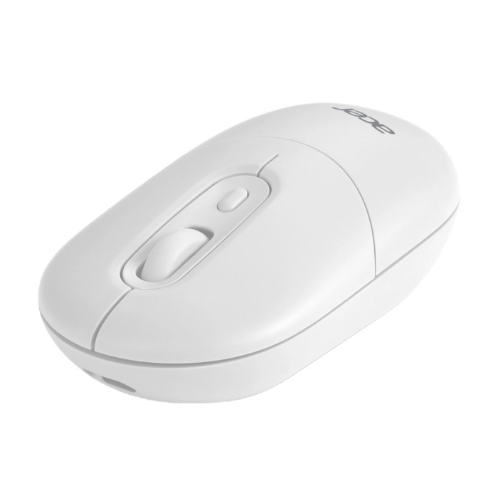 Mouse Acer OMR301, Optical 1600 dpi, Silent, BT/2.4GHz/USB, White