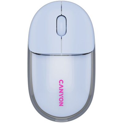 CANYON mouse OnClick 24 BT/ Wireless Transparent/Blue