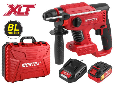 Аккум. перфоратор WORTEX CRH 1820-2 в чем. ALL1 МЕГА АКЦИЯ БЕСЩЕТ., 18 В, 2.2 Дж, 20 мм, 1х4 А*ч