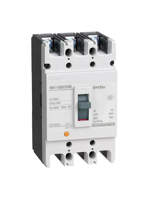 Автоматический выключатель CHINT NM1-125S/3Р 100A 25кА