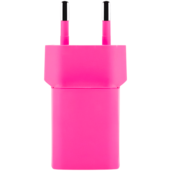 ttec SmartCharger GAN 20W PD Travel Fast Charger + USB-C - USB-C 3A Cable 120cm, Neon Pink