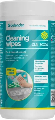 Чистящее ср-во для техники IT Defender CLN 30320 100шт, туба
