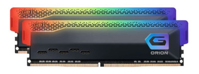 Оперативная память 32GB Kit (16GBx2) GEIL DDR4 3200MHz ORION RGB GOSG432GB3200C16BDC Titanium Grey