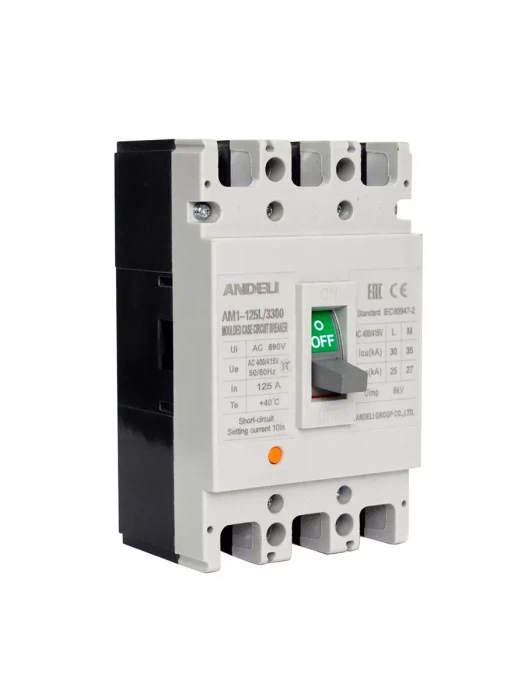 Автоматический выключатель ANDELI AM1-63L 3P 32A