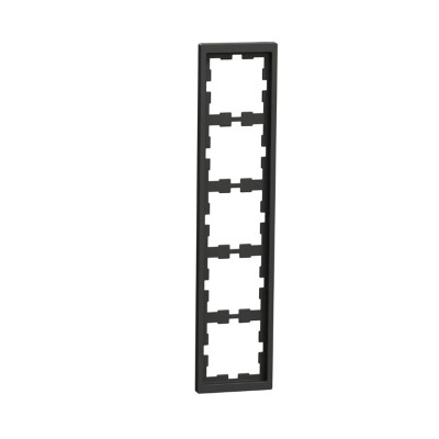 Рамка MERTEN MTN4050-6534 D-Life 5 постовая антрацит