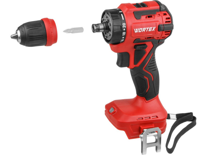 Аккум. дрель-шуруповерт WORTEX BD 2025 LiSET в чем. ALL1 XLT SOLO БЕСЩЕТ, 18 В, 55 Н*м, БЗП 10 мм
