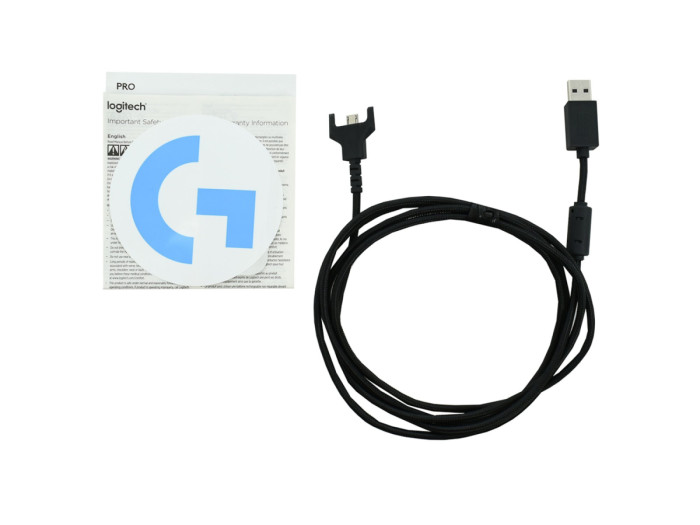 KeyBoard  USB, Logitech G Pro, GX Blue Switch, rus\lat, 1.8m cable, black