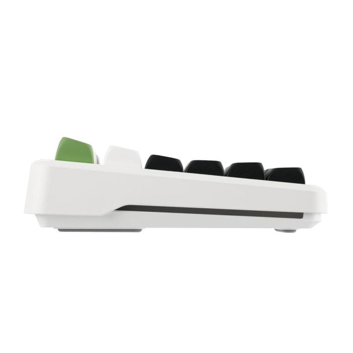 KeyBoard  Bluetooth, Aula F87 3in1, BT/wireless/Type-C, mechanical, white-black-green