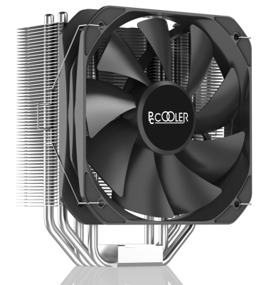 Вентилятор для процессора PCCooler PALADIN 400 TDP 235W 4-pin 115X/1200/1700/1851/AM4/AM5 Черный