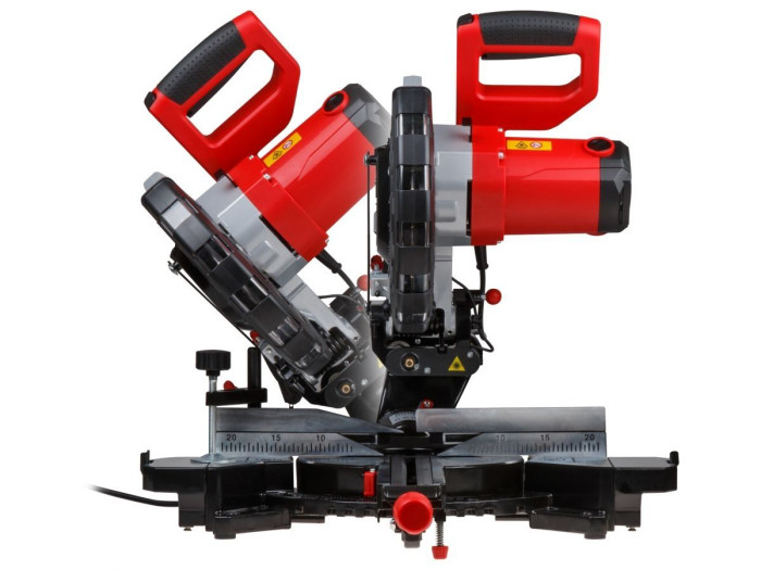 Торцовочная пила WORTEX MS 2520-1 LMO в кор. 2000 Вт, 255 мм, глуб. до 90 мм, шир. до 340 мм, лазер,