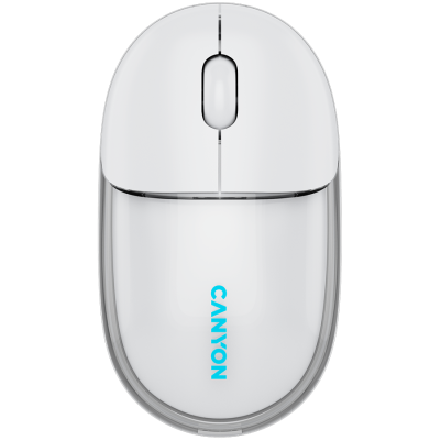 CANYON mouse OnClick 24 BT/ Wireless Transparent/White
