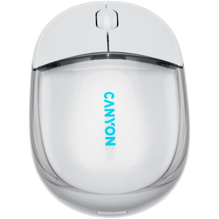 CANYON mouse OnClick 24 BT/ Wireless Transparent/White