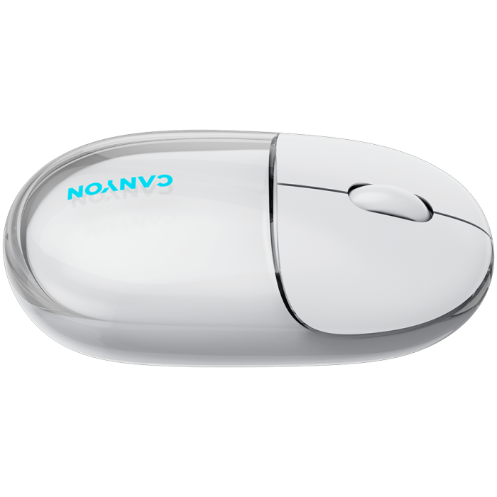 CANYON mouse OnClick 24 BT/ Wireless Transparent/White
