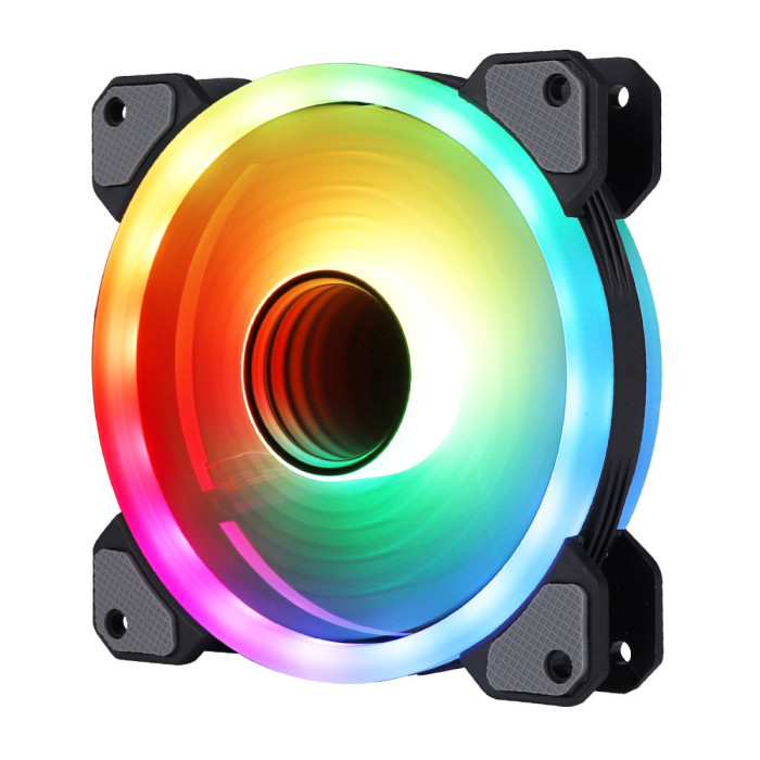 Fan for case,  12cm, GELID STELLA INFINITY, FN-Stella-03, 500-1600rpm, 35dBA, 4pin, 70 CFM