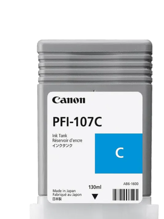 Чернила Canon Ink Tank PFI-107 Cyan