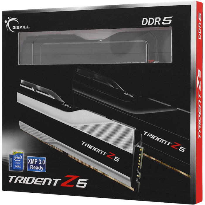 DIMM DDR5 32 GB kit <6000MHz> G.Skill Trident Z5 (AMD+Intel), F5-6000J3636F16GX2-TZ5K, (2x16GB)