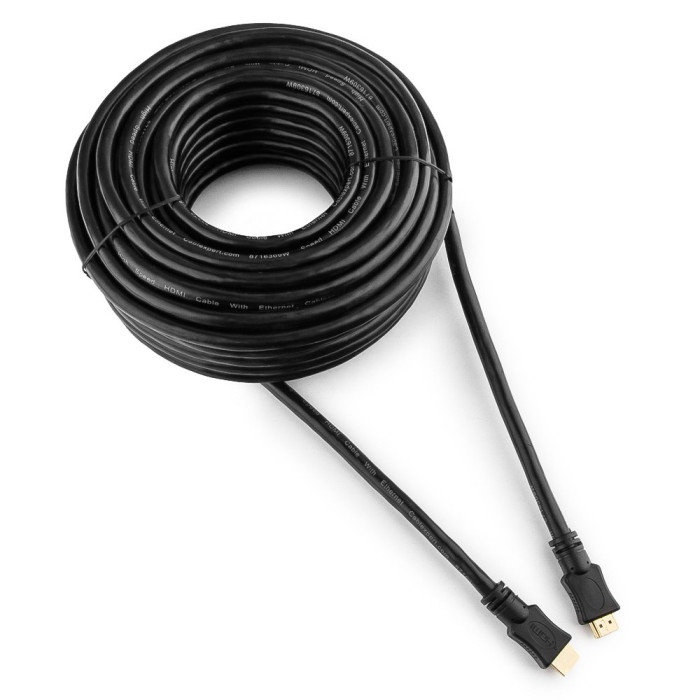 Cable SVGA, HDMI to HDMI, 20m, Cablexpert CC-HDMI4-20M, black