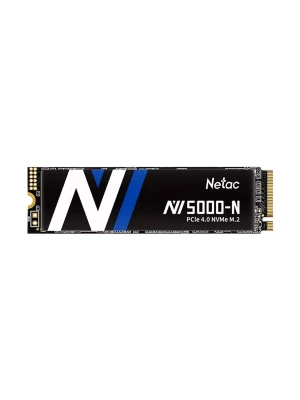 Твердотельный накопитель SSD 1Tb, M.2 2280, Netac NV5000N, NVMe, PCIe 4x4, 5000R/4400W