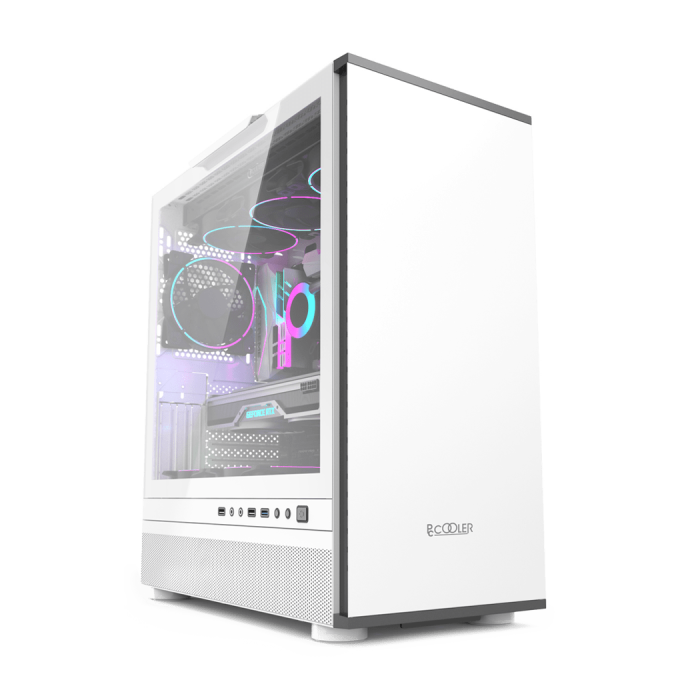 Корпус PCCooler MASTER IE200W EATX/ATX/mATX/ITX 2x3.5", 4x2.5", USB3.0, 2USB2.0 White