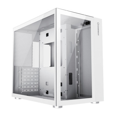 Case ATX midi tower GameMax, Infinity White, (без БП), White