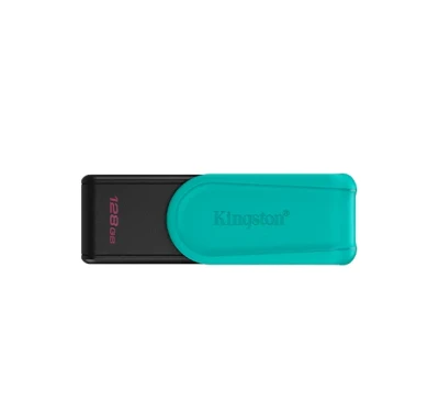 USB Флеш 128GB 3.2 Kingston DTXS/128GB черный/бирюзовый