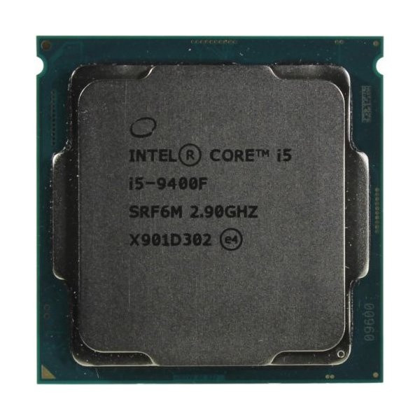 CPU Intel Core i5 9400F 2,9GHz (4,1GHz) 9Mb 6/6 Core Coffe Lake 65W FCLGA1151 Tray
