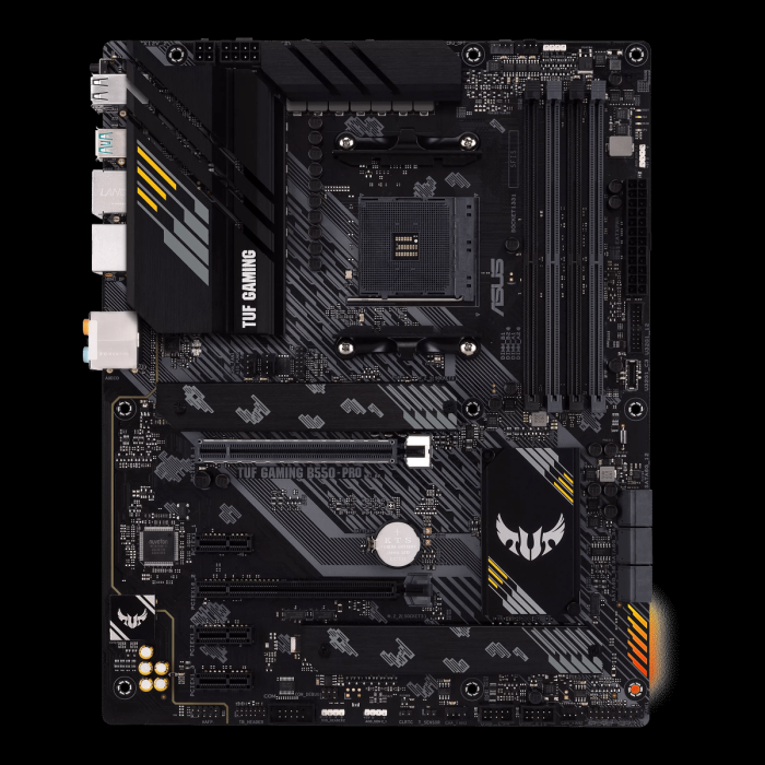 Материнская плата ASUS TUF GAMING B550-PRO AM4 4xDDR4 6xSATA3 2xM.2 RAID HDMI DP ATX