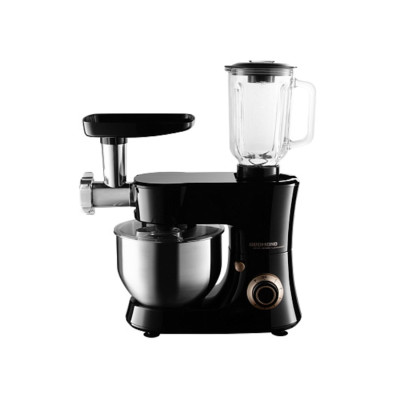 Кухонная машина, Redmond, RKM-4045, Черный,Максимальная мощность 1200 Вт,Количество скоростей работы 6 , Номинальная мощность 800 Вт,Съемный блок мясорубки да,Напряжение 220-240 В, 50 Гц