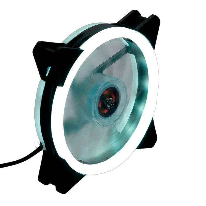 Fan for case, 12cm, Gembird, D12025S12L-W, 1200rpm, 3pin