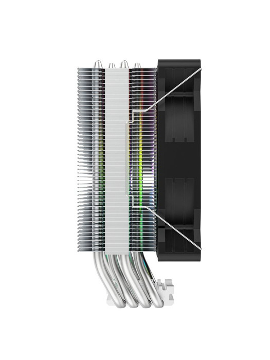 Кулер для процессора Huntkey Storm T400, ARGB, S1851/1700/1200/AM4/AM5, 180W, 800-1800rpm, 4pin