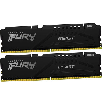 DIMM DDR5 32 GB kit &lt;6800MHz&gt; Kingston Fury Beast (AMD+Intel), KF568C34BBEK2-32, (2x16GB), CL34