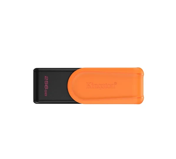 USB Флеш 256GB 3.2 Kingston DTXS/256GB черный/оранжевый