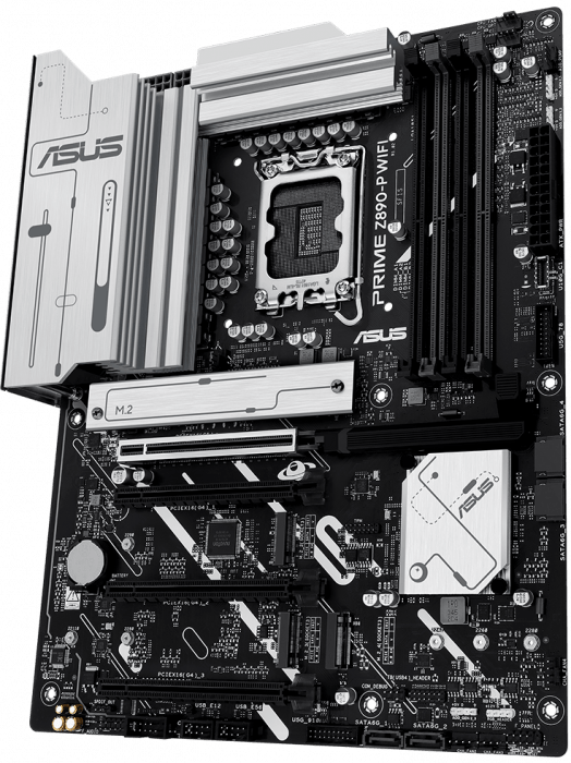 Сист.плата ASUS PRIME Z890-P WIFI, Z890, 1851, 4xDDR5, PCI-E x16, M2, SATA, DP, HDMI, USB-C 20GBps, BOX
