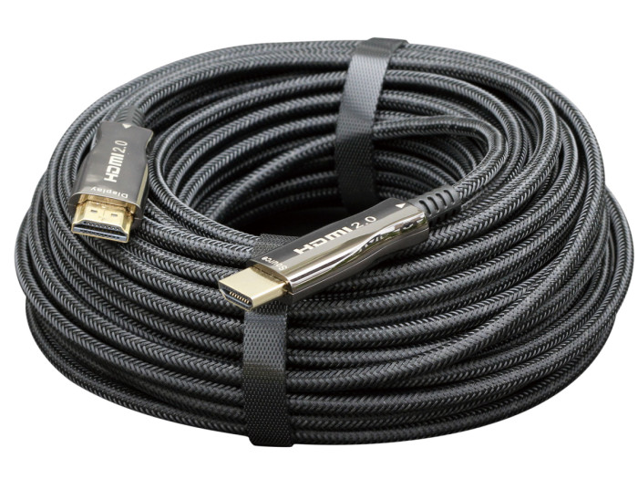 Cable SVGA, HDMI to HDMI, 50m, Cablexpert CCBP-HDMI-AOC-50M, black