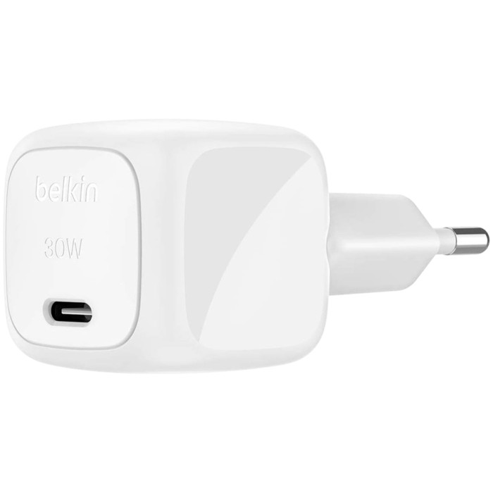 BELKIN 30W USB PD Wall Charger with PPS, WHT