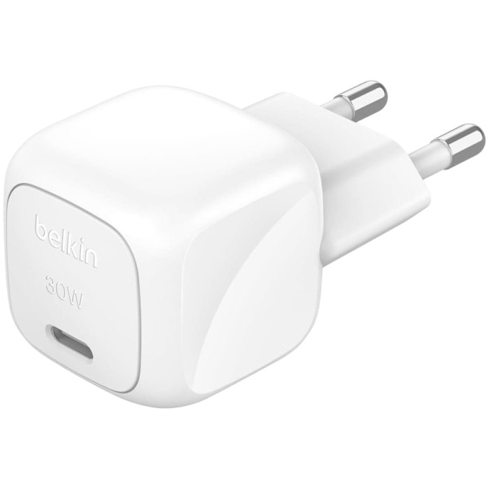 BELKIN 30W USB PD Wall Charger with PPS, WHT